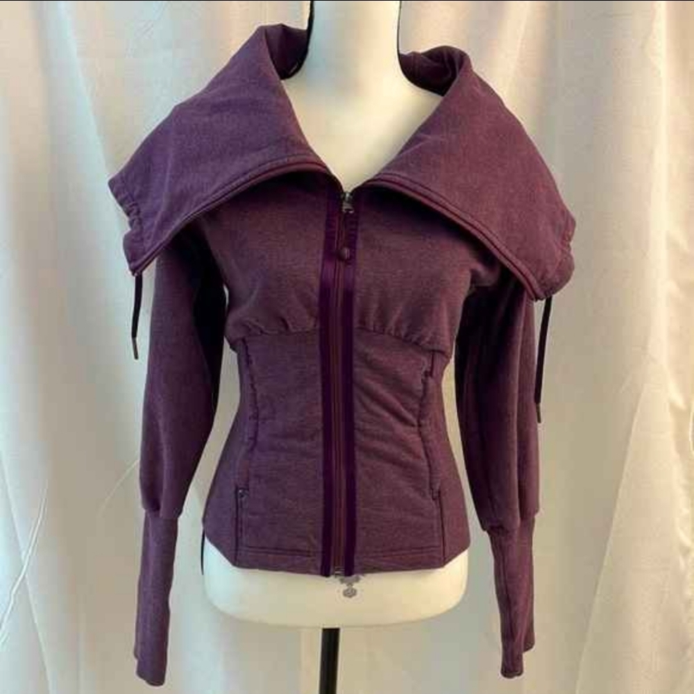 Lululemon Athletica Bomber Jacket Purple Size 6